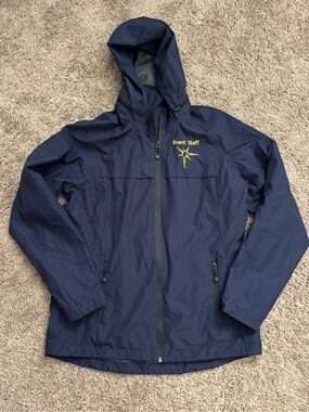Port Authority Navy Rain Jacket